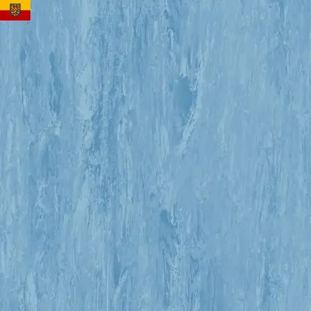 PVC homogenní podlaha POLYFLOR Ultra XL PUR 3740 Crystal Blue