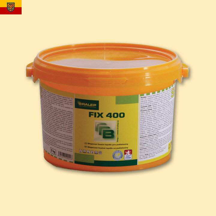 Fixační lepidlo na podlahy Bralep FIX 400 balení 3kg Fixační lepidlo na podlahy Bralep FIX 400 balení 3kg