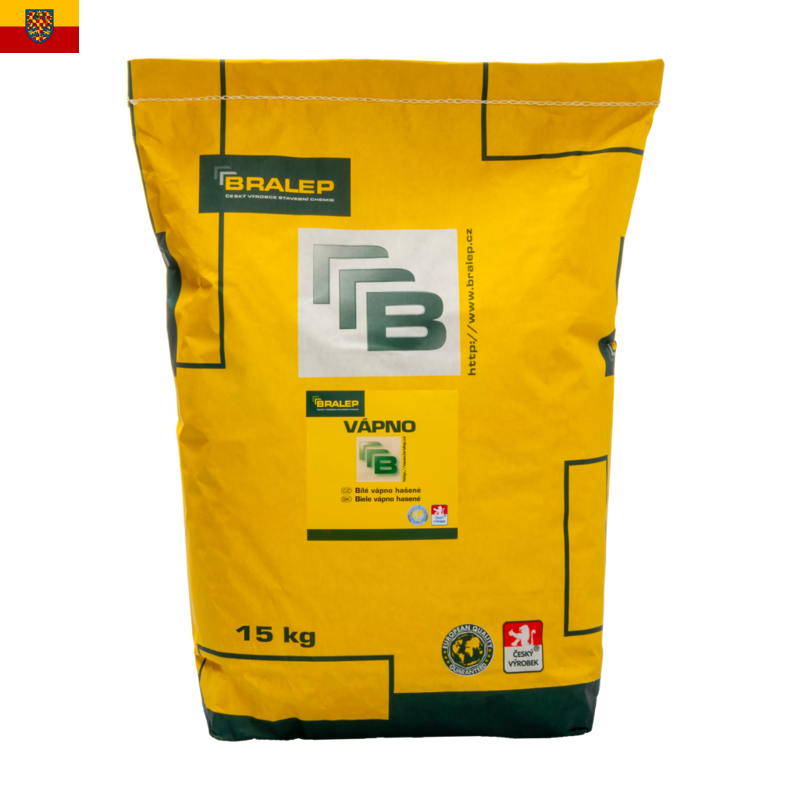 BRALEP Vápno bílé hašené 4kg