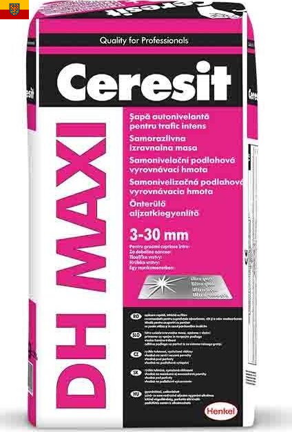 Samonivelační stěrka CERESIT DH Maxi 25kg Samonivelační stěrka CERESIT DH Maxi 25kg