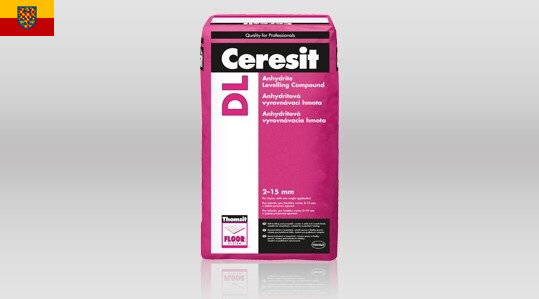 Samonivelační stěrka CERESIT DL 25kg Samonivelační stěrka CERESIT DL 25kg