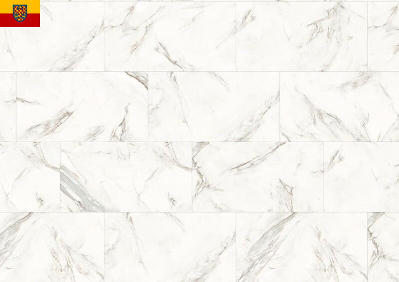 GERFLOR Creation 55 Clic ACOUSTIC 1743 White Marble