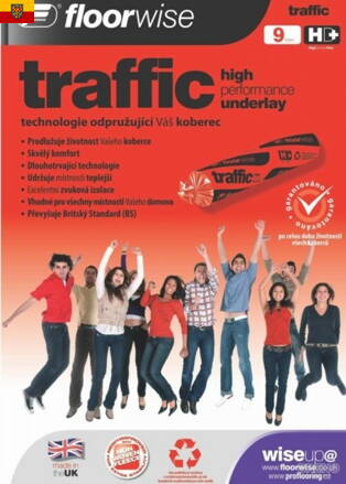 Podložka pod koberce FLOORWISE TRAFFIC 9mm