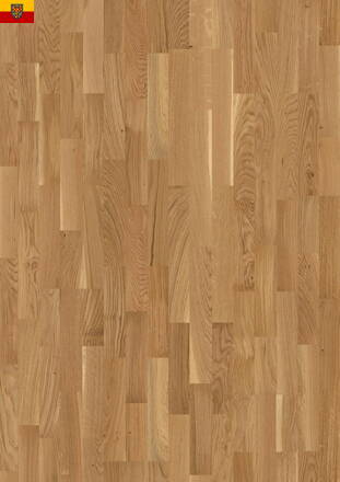 Dřevěná podlaha BOEN FAGLT5TD Oak Finale 3-strip matt lack drásaný